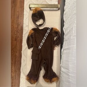 Kids Chewbacca Costume - Brown with Fur Trim